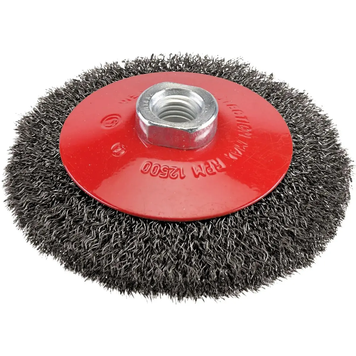 Silverline Steel Crimp Bevel Brush 115Mm 1