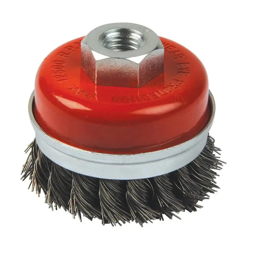 Silverline Steel Twist-Knot Cup 80Mm 675339 1