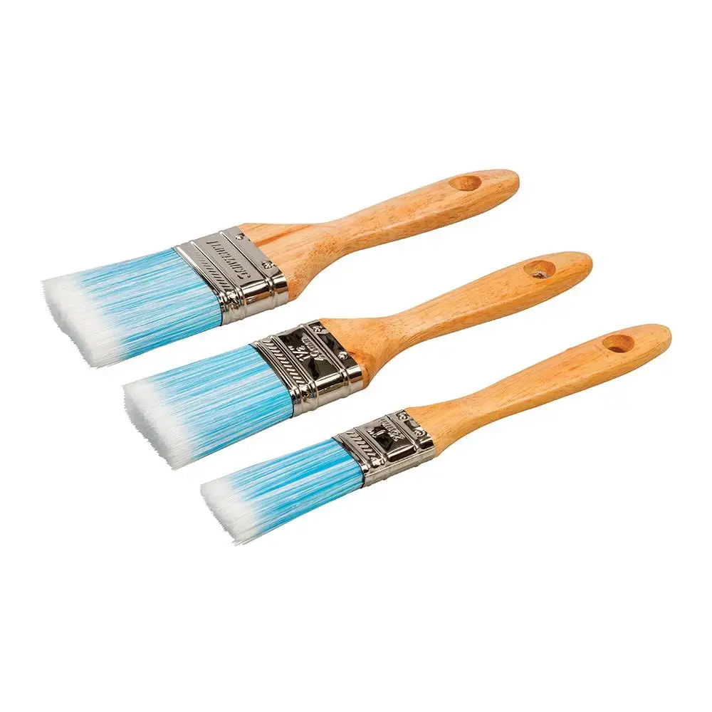 Silverline Synthetic Brush Set 25, 40 & 50Mm 675077 1