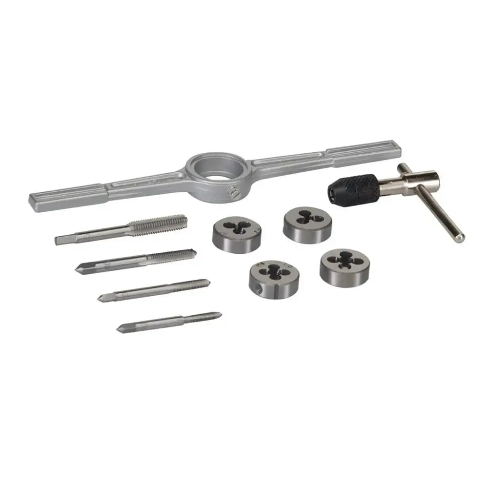 Silverline Tap & Die Set Metric 10Pce Ms53 1