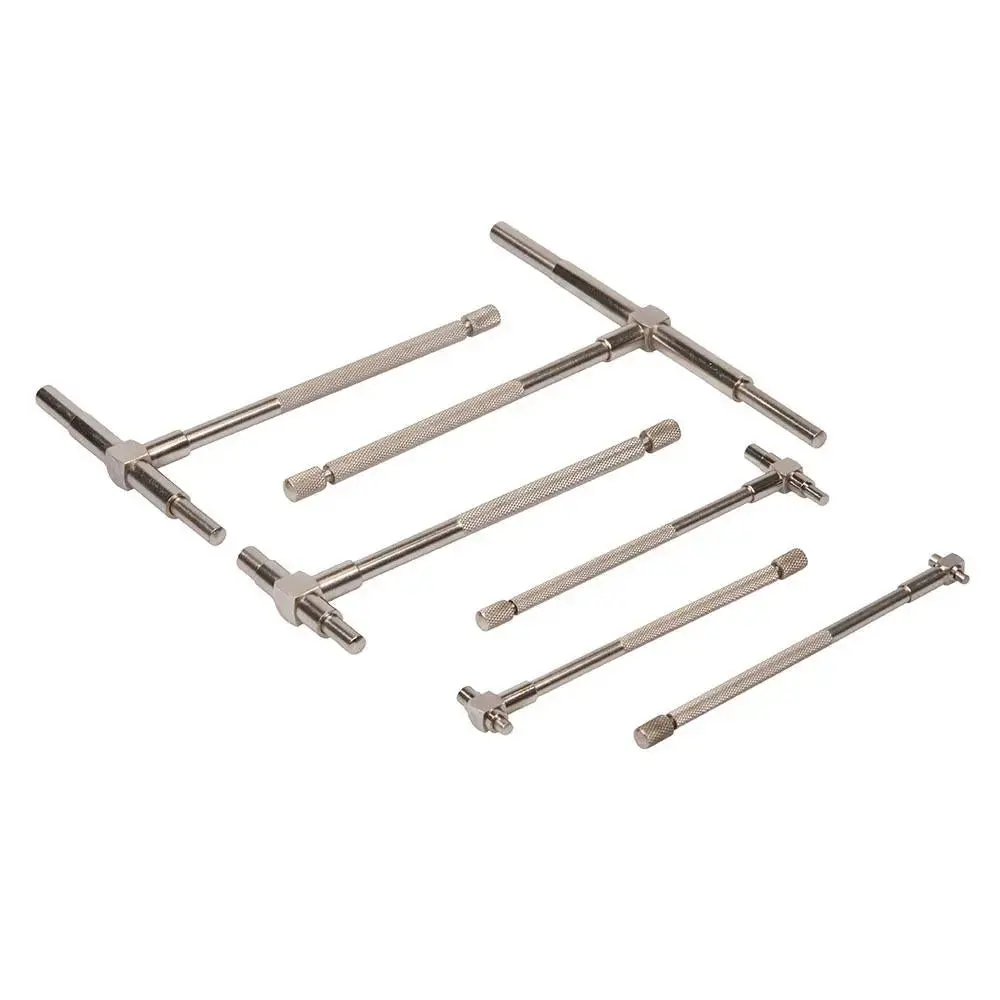 Silverline Telescopic Gauge Set 6Pce 8 - 150Mm 675092 1