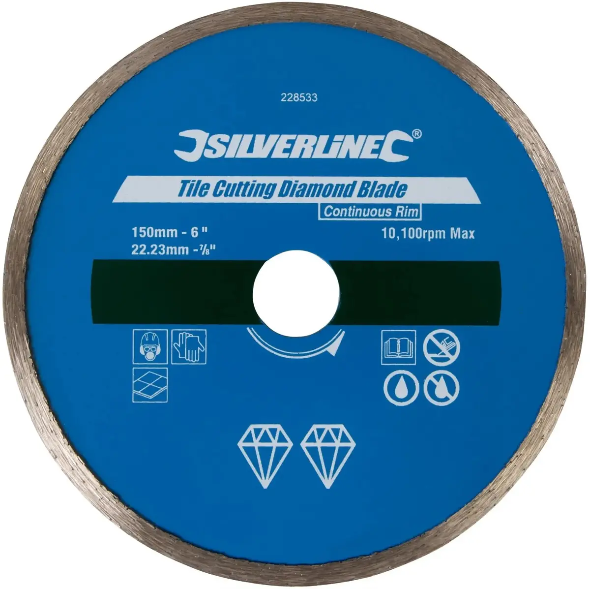 Silverline Tile Cutting Diamond Disc 1