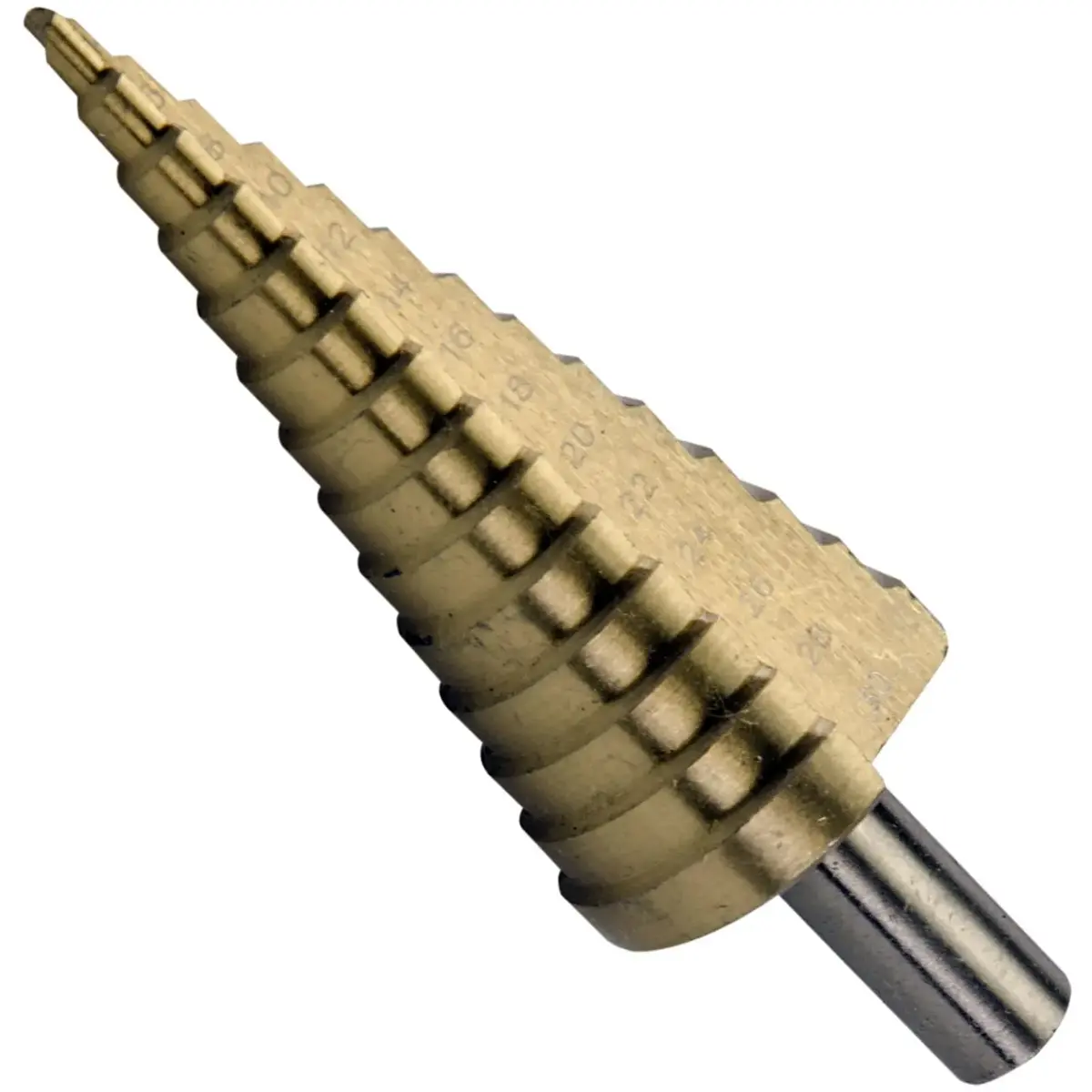 Silverline Titanium-Plated Hss Step Drill 2