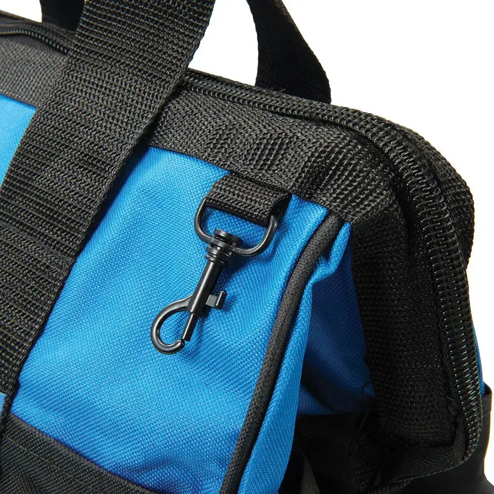 Silverline Tool Bag Hard Base Wide Mouth 400 X 200 300Mm 268974 1