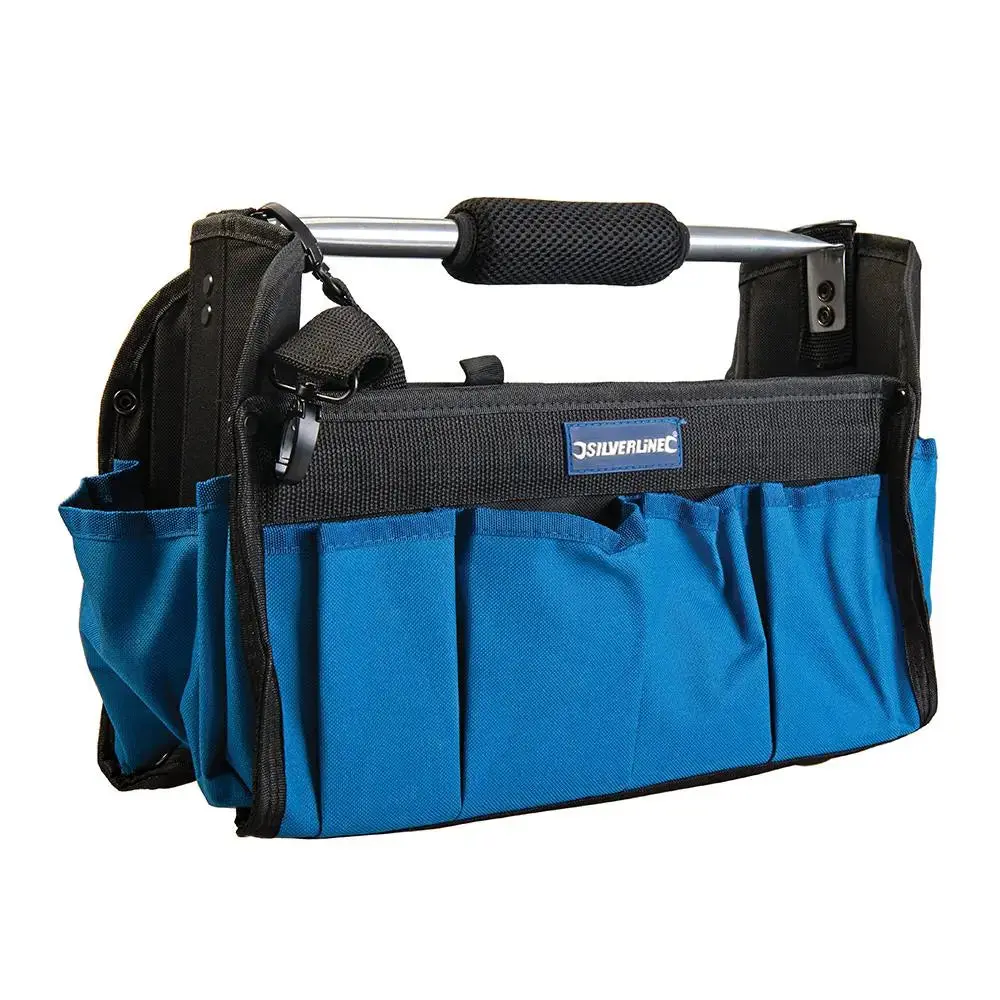 Silverline Tool Bag Open Tote 400 X 200 255Mm 748091 1