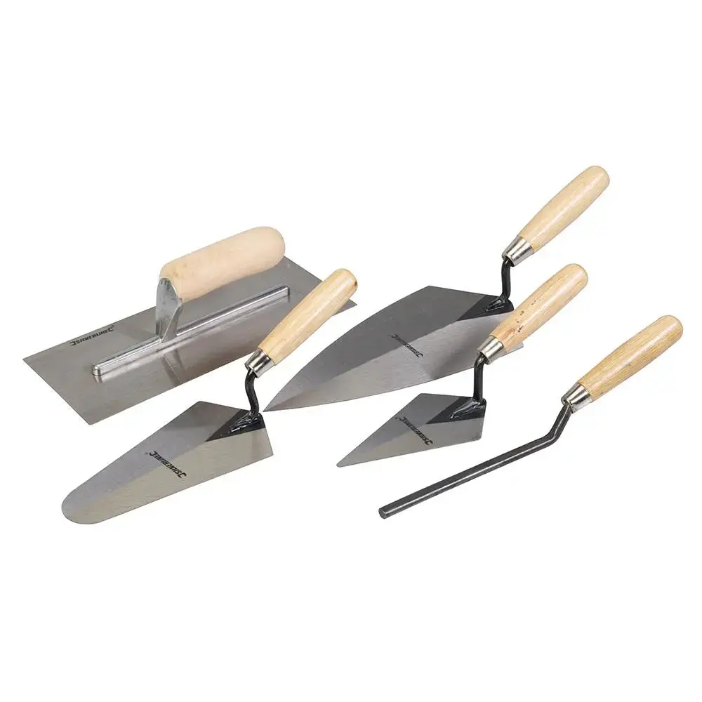Silverline Trade Trowel Set 5Pce Cb60 1