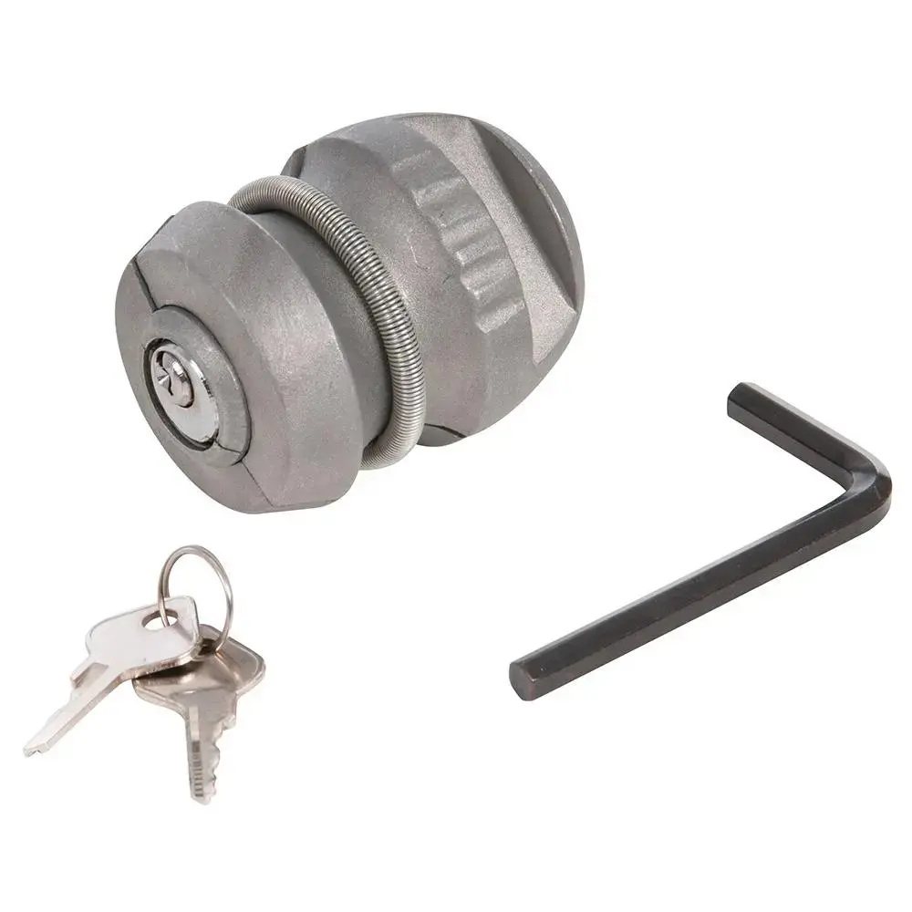 Silverline Trailer Hitch Lock 50Mm Dia Ball Coupling 107667 1