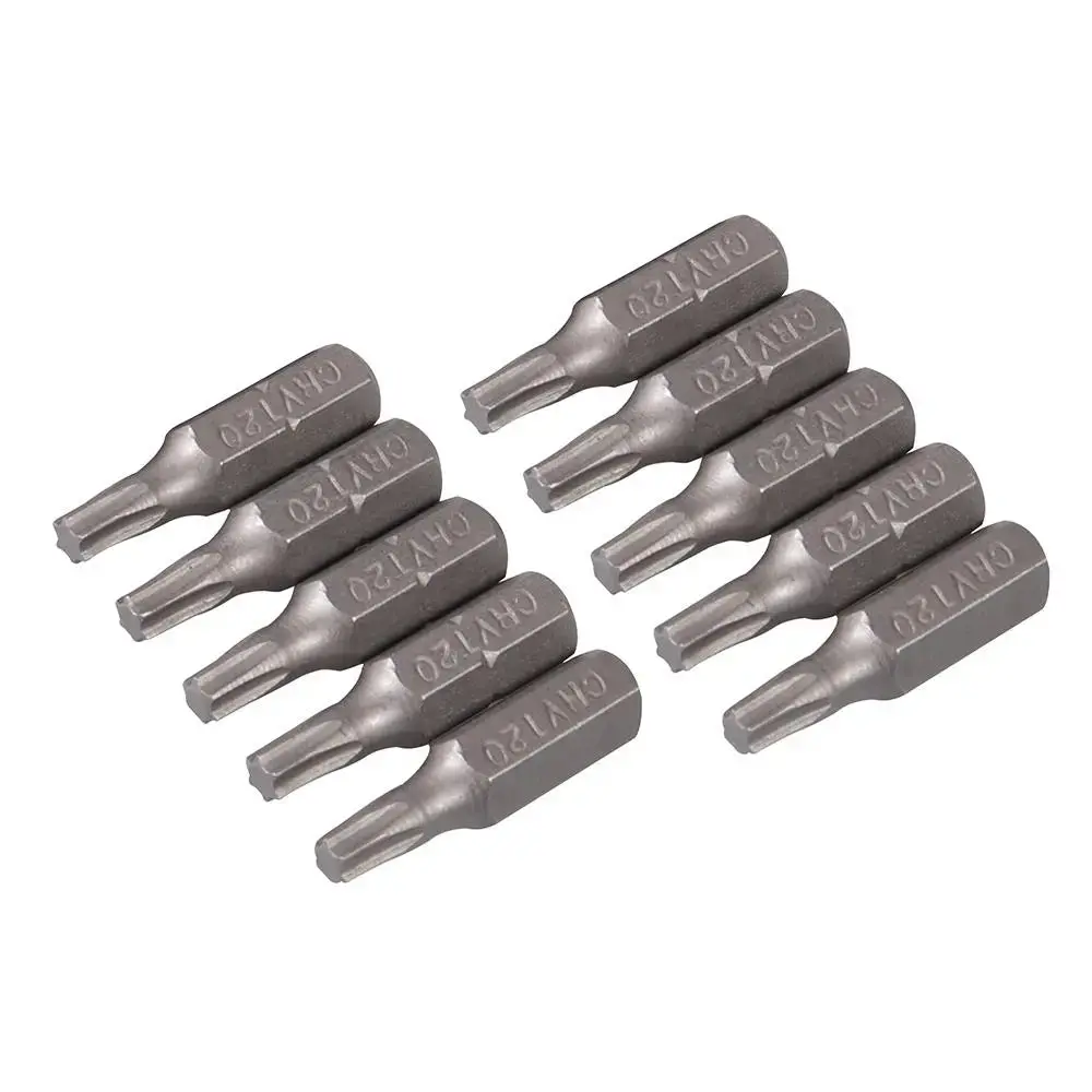 Silverline Trx Cr-V Screwdriver Bits 10Pk T20 797963 1