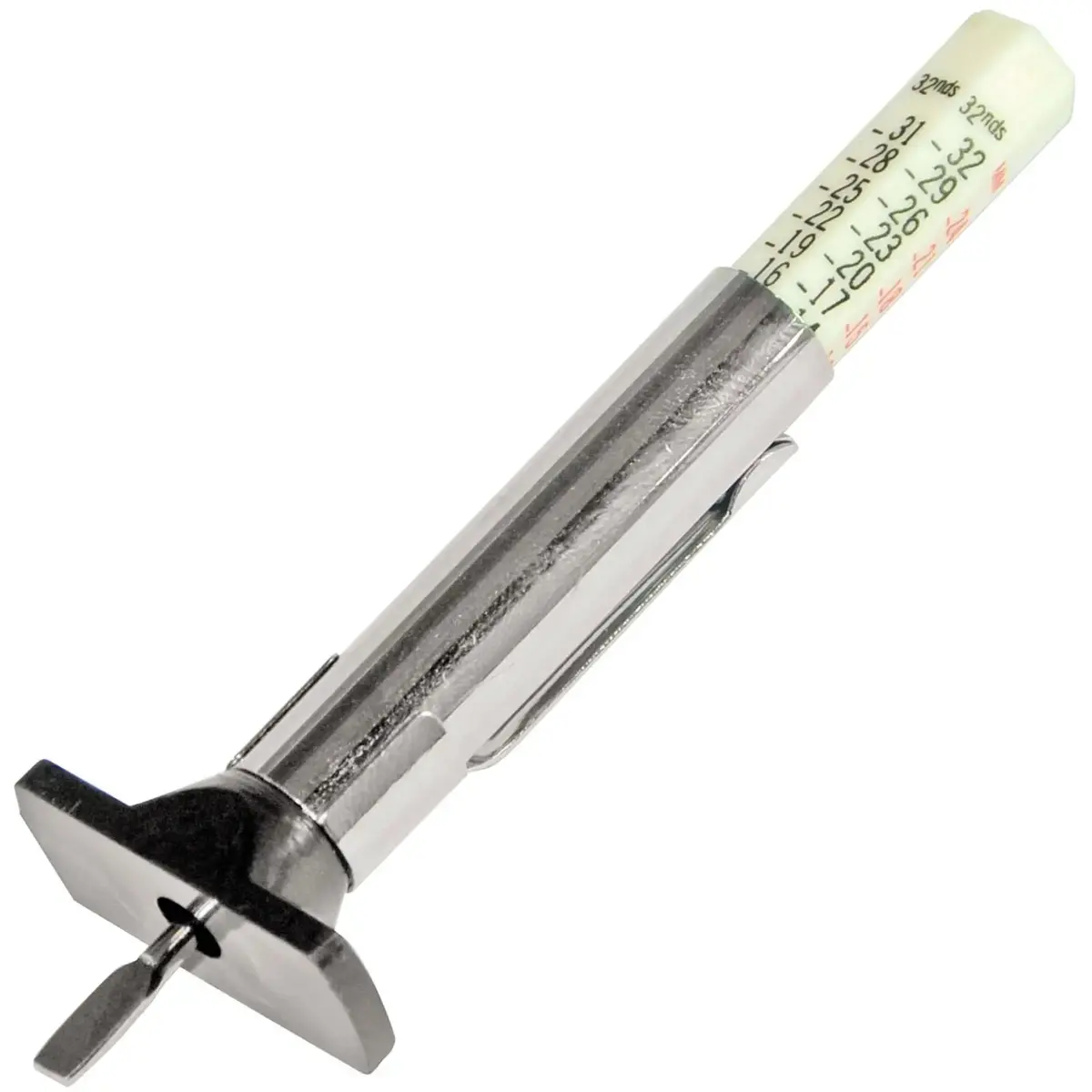 Silverline Tyre Tread Depth Gauge 1-25Mm Checker Motorcycle Automotive 1