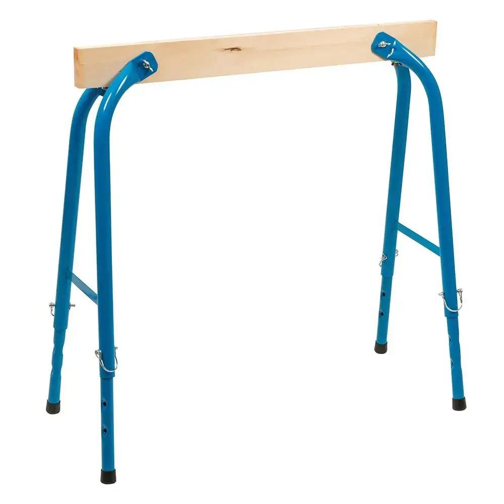 Silverline Wood Adjustable Trestle 150Kg 513446 1