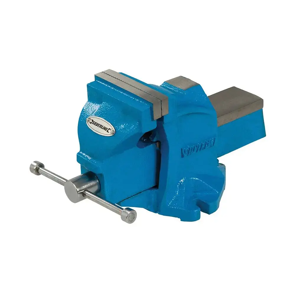 Silverline Workshop Vice 100Mm (4") Jaw Capacity / 8Kg 792427 1