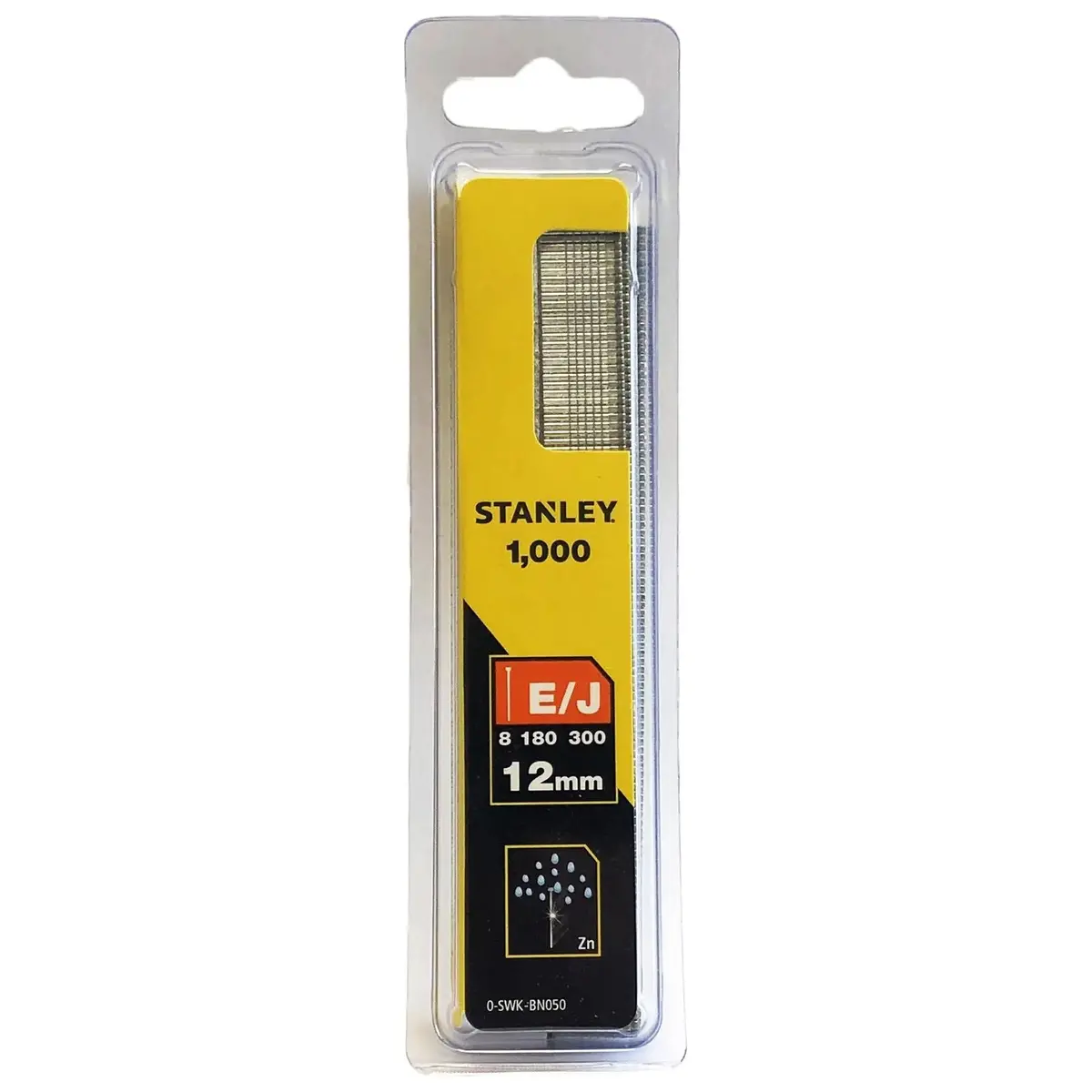 Stanley 1000 Piece Brad Nails 12Mm 1