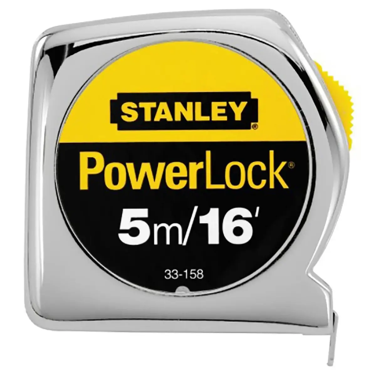 Stanley Powerlock Tape Measure 5M (16Ft) Blade Width 19Mm 1