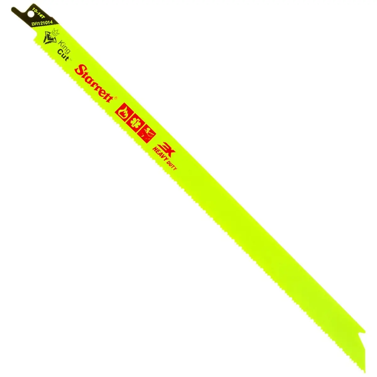 Starrett Recip Blades King Cut 5 Pack 10-14Tpi Demolition Emergency Rescue 3X Heavy Duty 12" Sa2719846 1