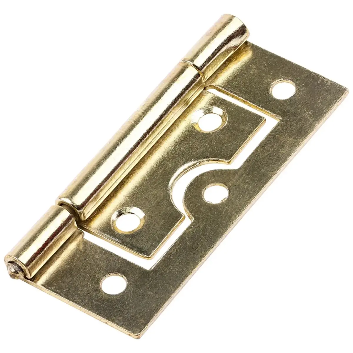 Timco Flush Hinge (105) For Cupboards Cabinets Doors Shutters Zinc Electro Brass White - Choose Size And Colour 7