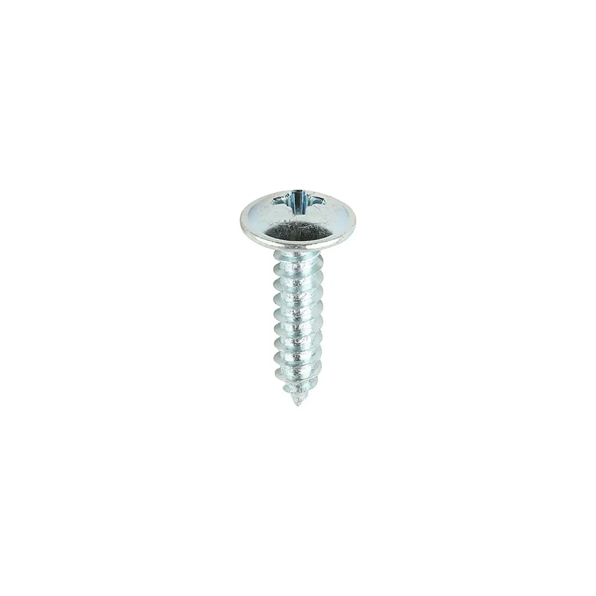 Timco Self Tapping Screws Flange Head Zinc Pozi - Choose Size 12