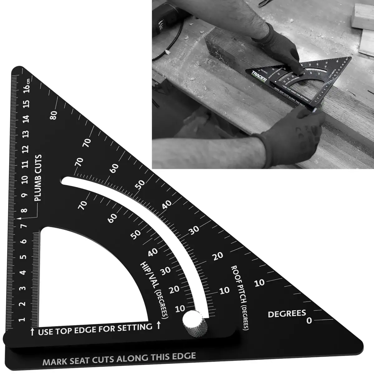 Tracer Adjustable Pro Rafter Square 7 1