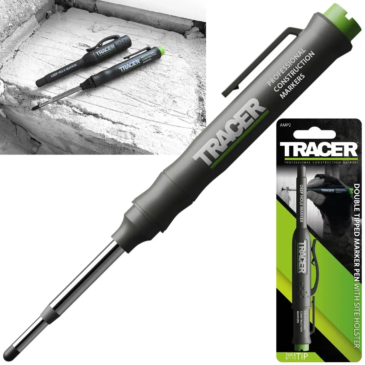 Tracer Double Tipped Marker Pen And Site Holster 50Mm Depth 1