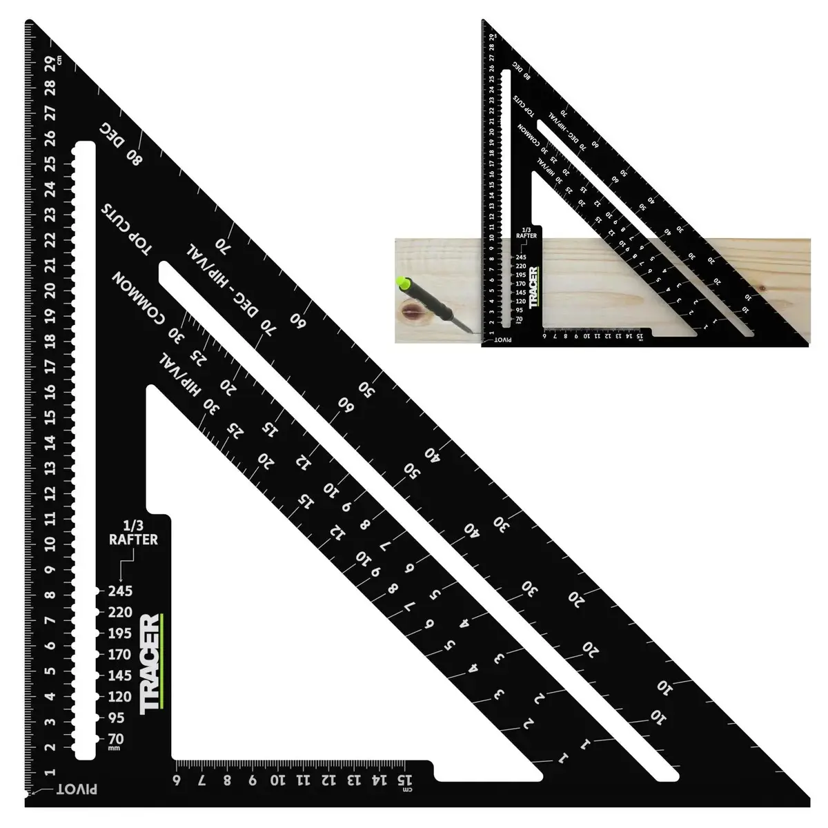 Tracer Metric Speed Square 300Mm 1