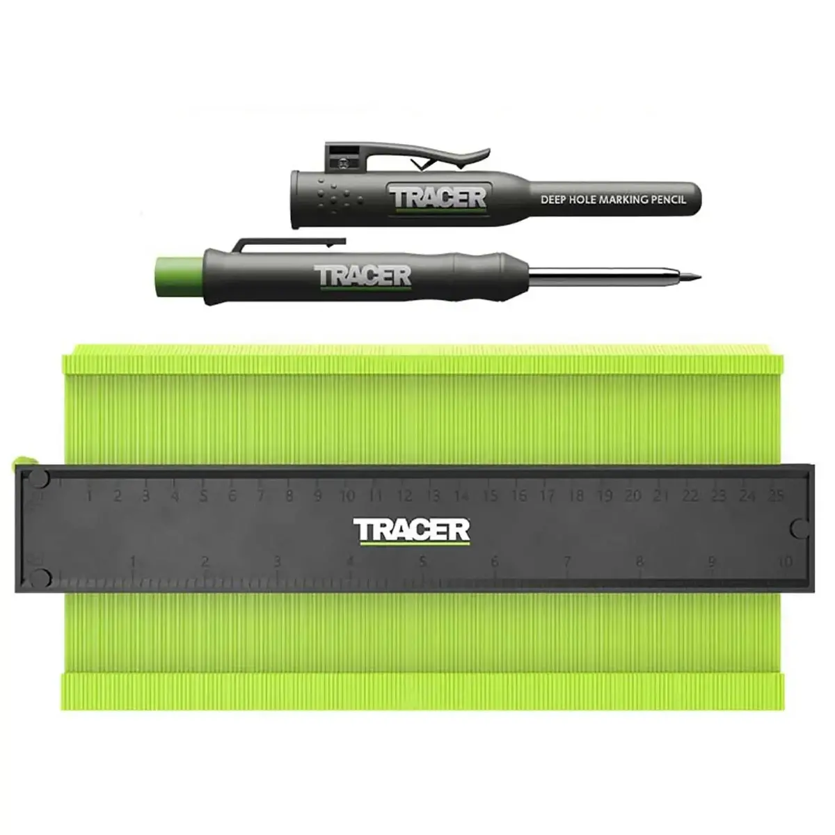Tracer Procontour Gauge Marking Kit With Deep Hole Pencil 250Mm 10 1
