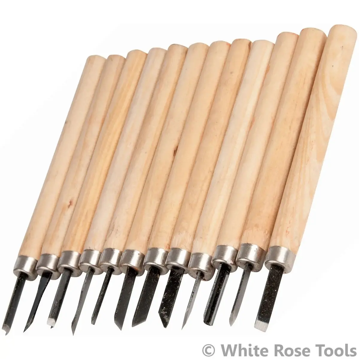 Task 12 Piece Wood Carving Set 1