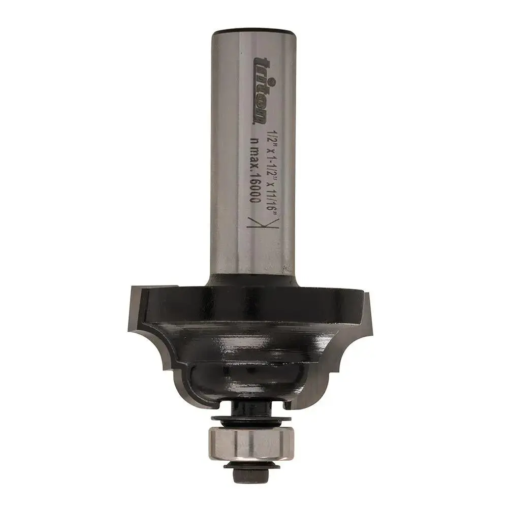 Triton 1/2" Classical Cutter Router Bit 7/32" X 1 1/2" X 11/16" X 1/2 1