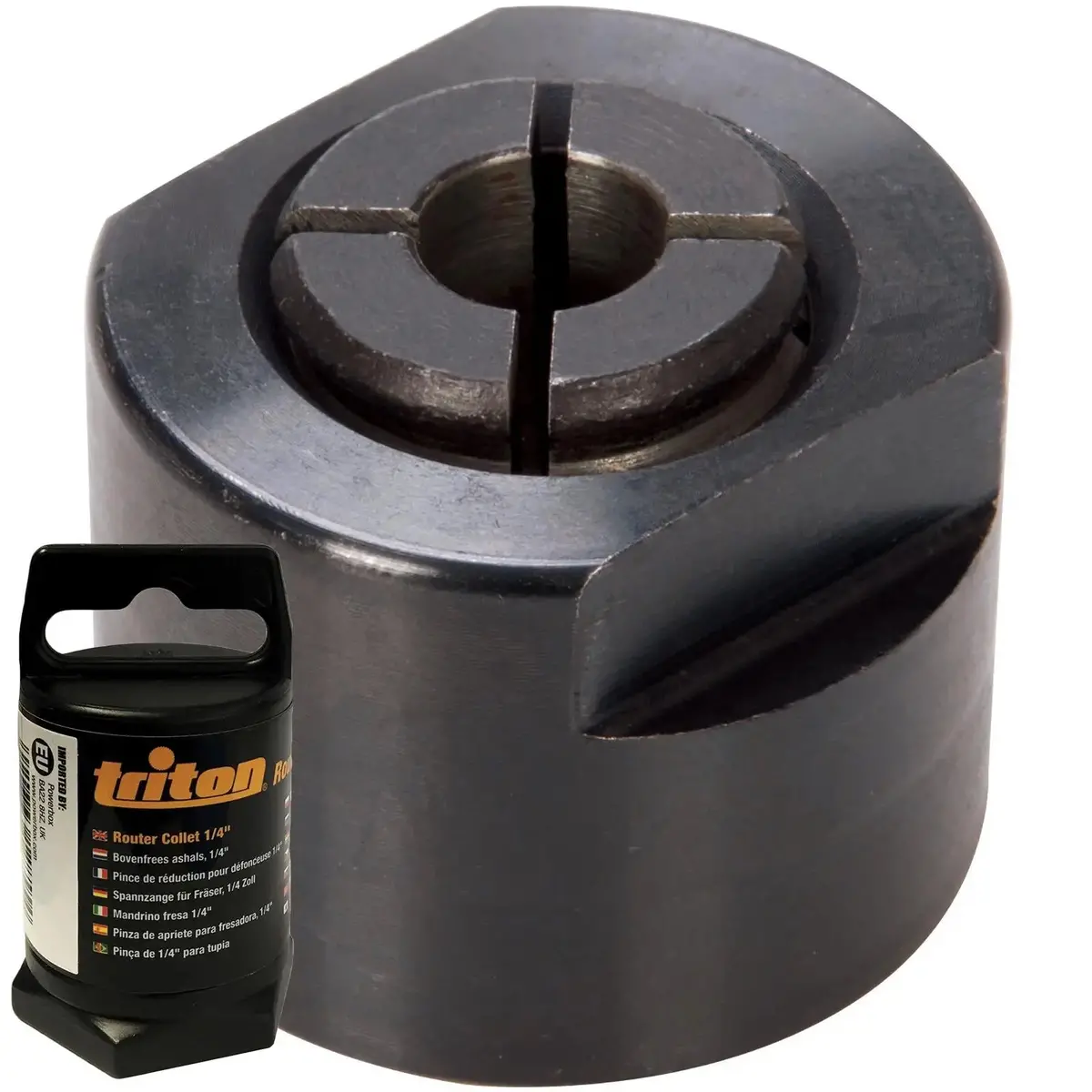 Triton 1/4" Router Collet Jof001 Mof001 Tra001 Woodwork Jig Power Tools 1