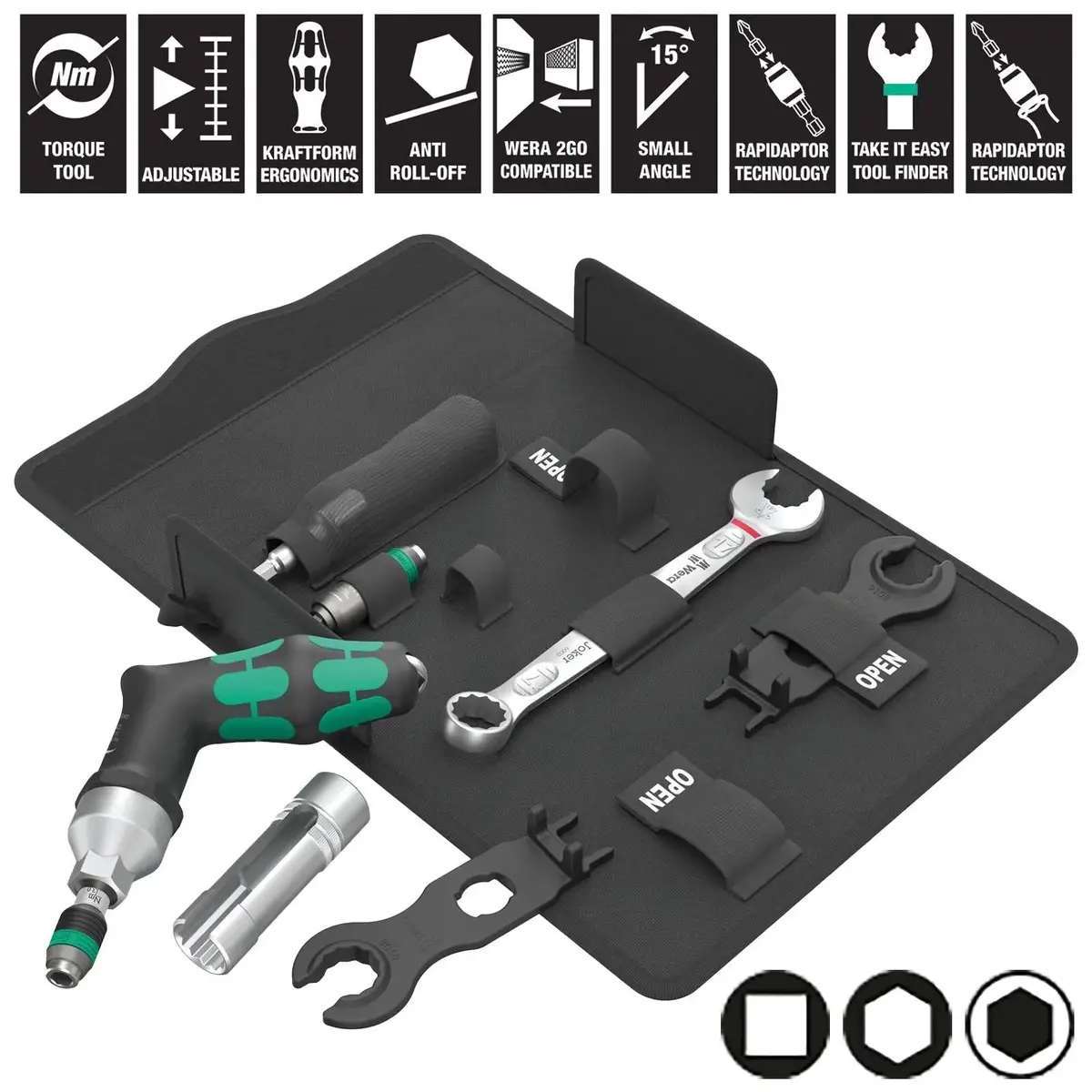 Wera Mc4 Solar Installation Kit 9524 Photovoltaic Mounting Tool Set 1 7 Pieces 1