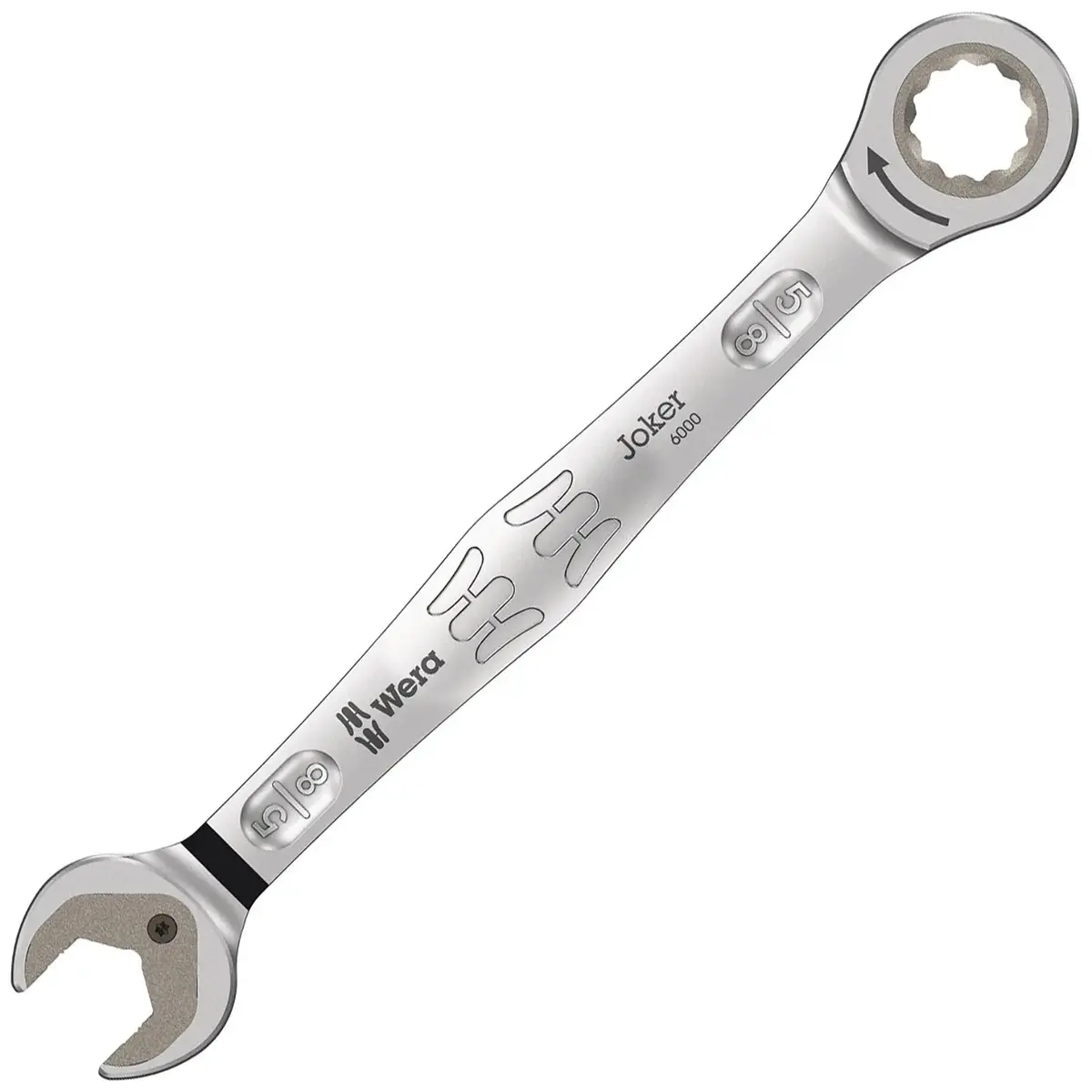 Wera Ratchet Combination Spanner Wrench 6000 Joker Metric Imperial Open End Ring Choose Size 17