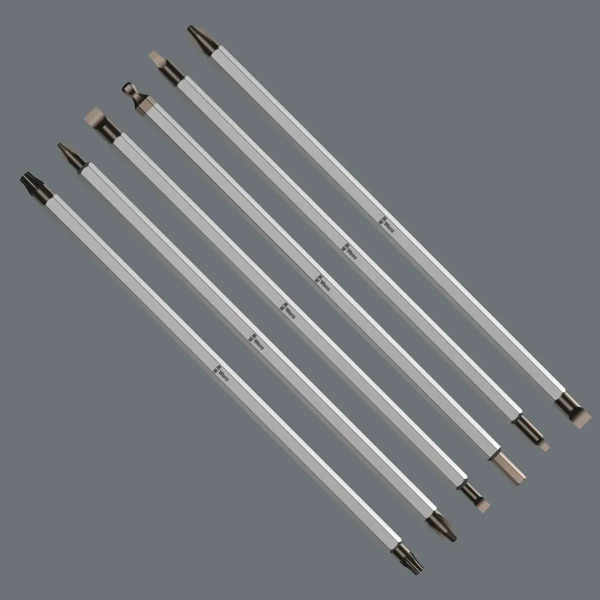 Wera Ratchet Screwdriver Set Kraftform Kompakt Vario Ra 7 Pieces Ph Pz Tx Sl 1