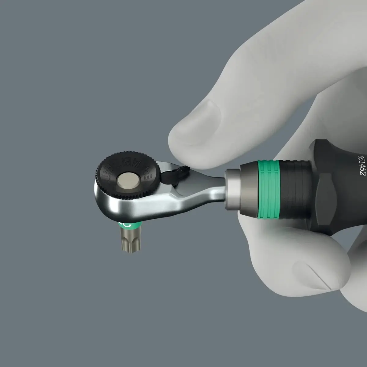 Wera Ratchet Screwdriver For 1/4" Hex Drive Bits 8011 Zyklop Mini 4 Bit Ratchet 1