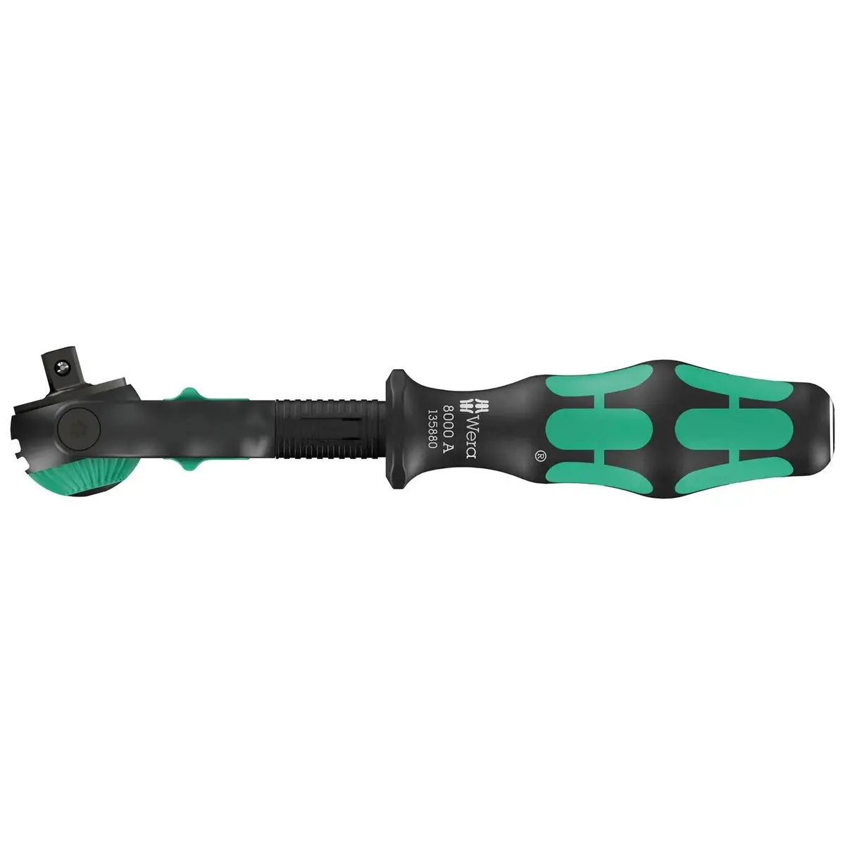 Wera Ratchet Wrench 8000 A Black Edition Zyklop Speed Ratchet With 1/4" Drive 1