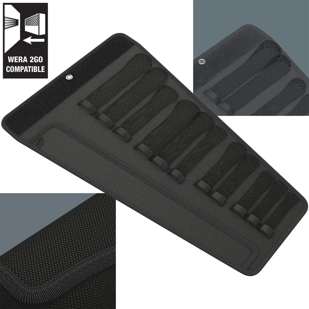 Wera Roll Pouch Tool Spanner Wrench Storage Case 9443 Empty 6003 Joker 11 1