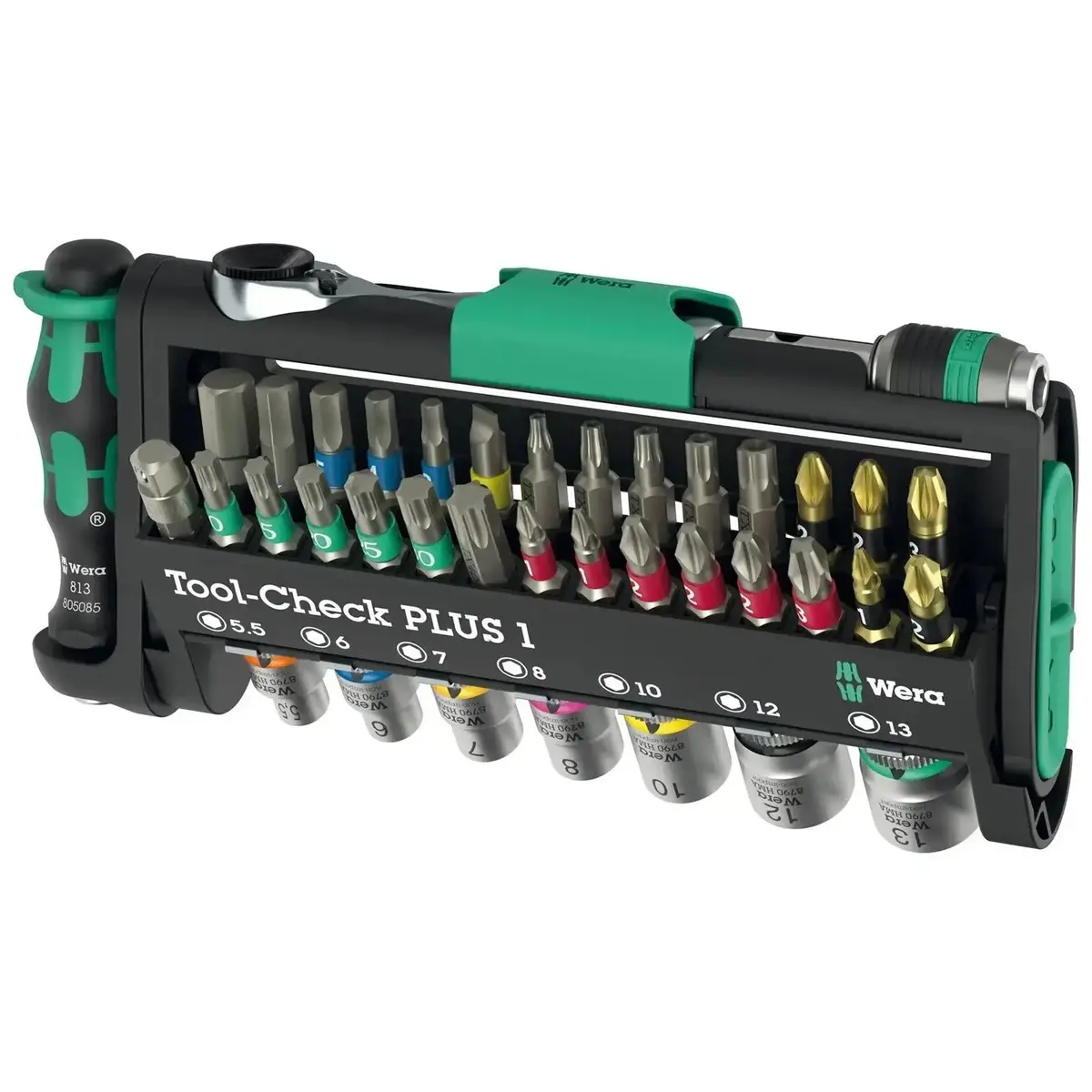 Wera Screwdriver Bits Bit Holder And Socket Set Tool Check Plus 1 39 Pieces 1