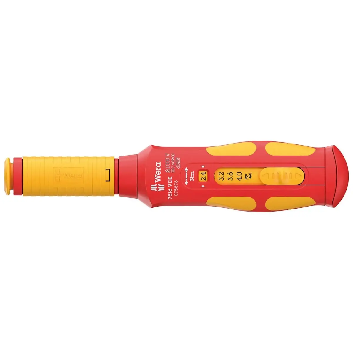 Wera Vde Safe Torque Screwdriver 2.4-4.0 Nm 7516 Vde Kraftform Speed Torque 1