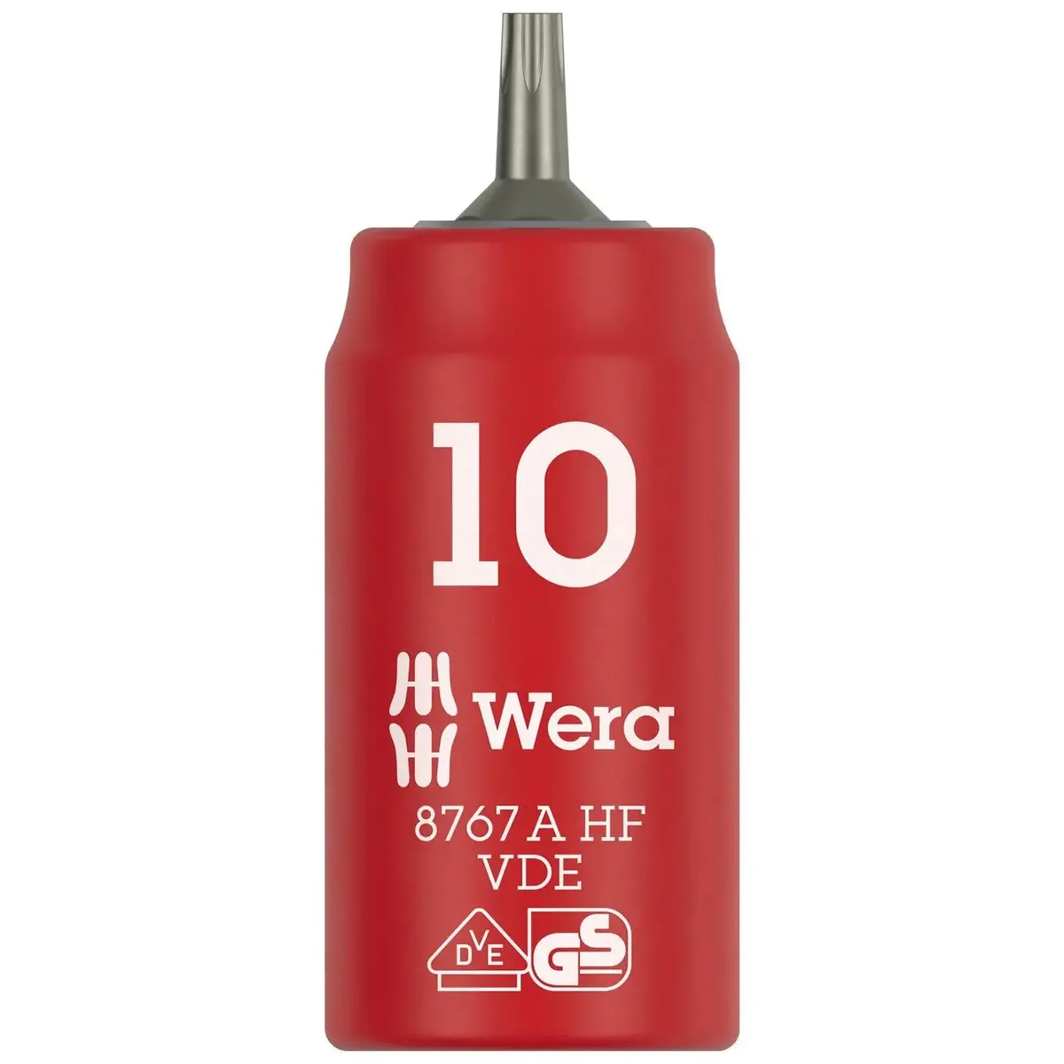 Wera Vde Zyklop Torx Bit Socket 1000V Holding Function 1/4" Drive 8767 A Vde Hf Tx10-Tx40 - Choose Size 1