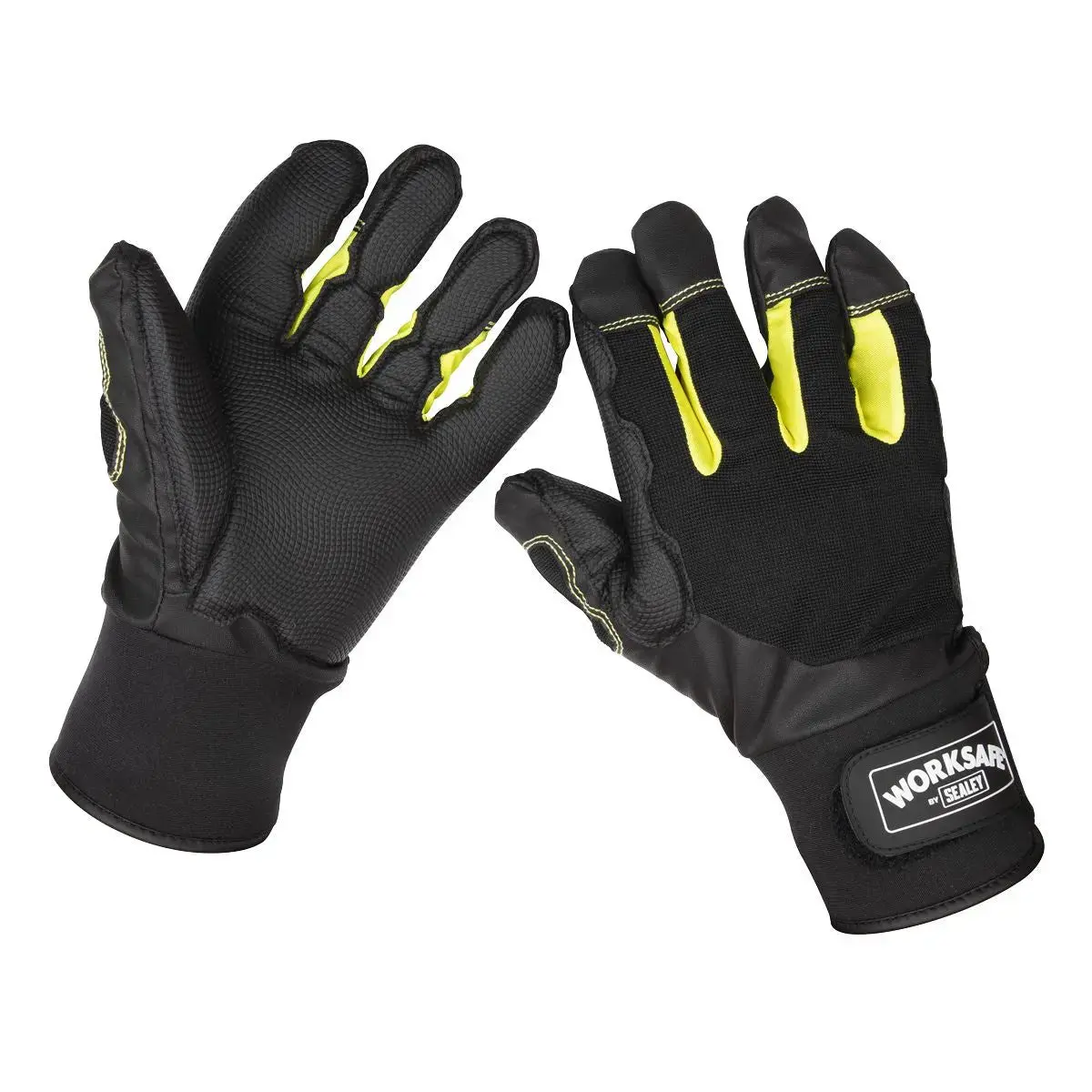 Worksafe By Sealey Anti-Vibration Gloves X-Large - Pair 1