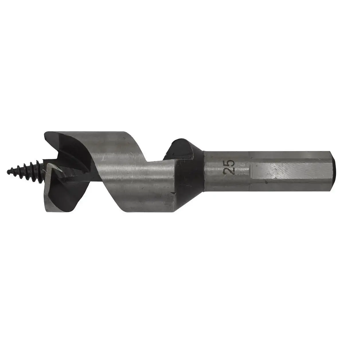 Worksafe By Sealey Auger Wood Drill Bit 25Mm X 100Mm 1