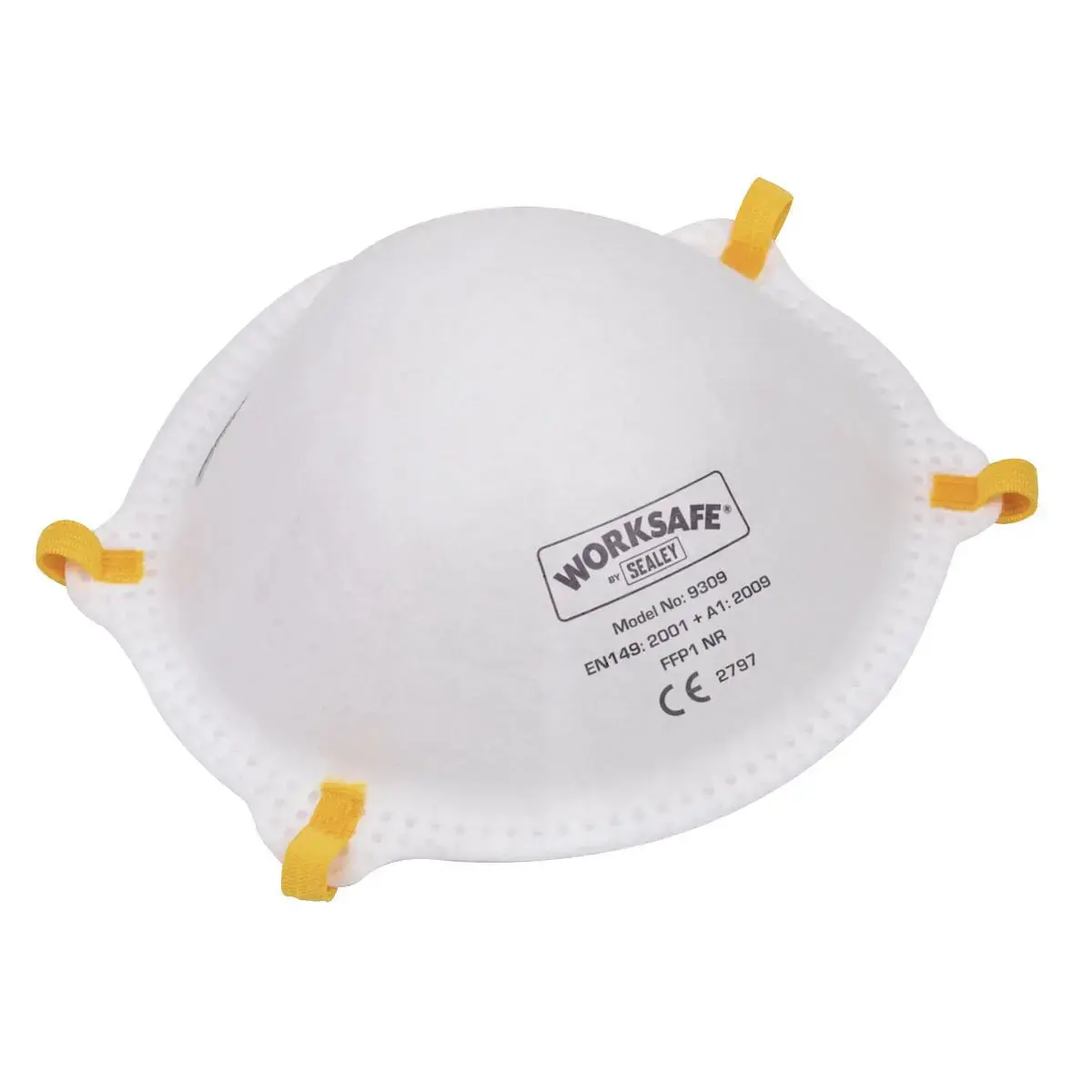 Worksafe By Sealey Cup Mask Ffp1 - Pack Of 10 1