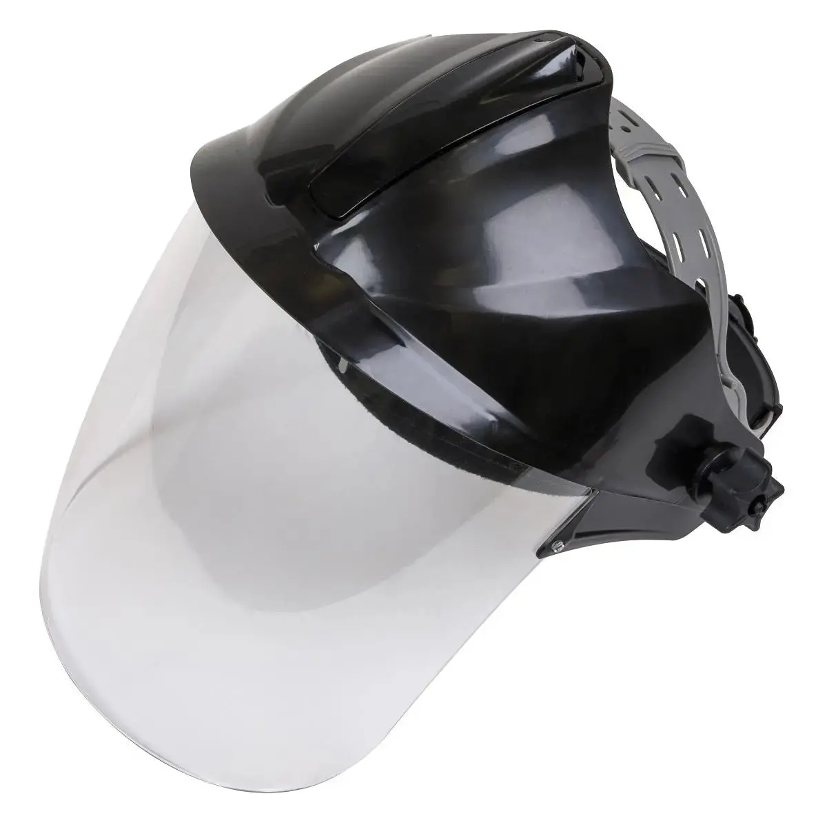 Worksafe By Sealey Deluxe Brow Guard With Aspherical Polycarbonate Full Face Shield 1