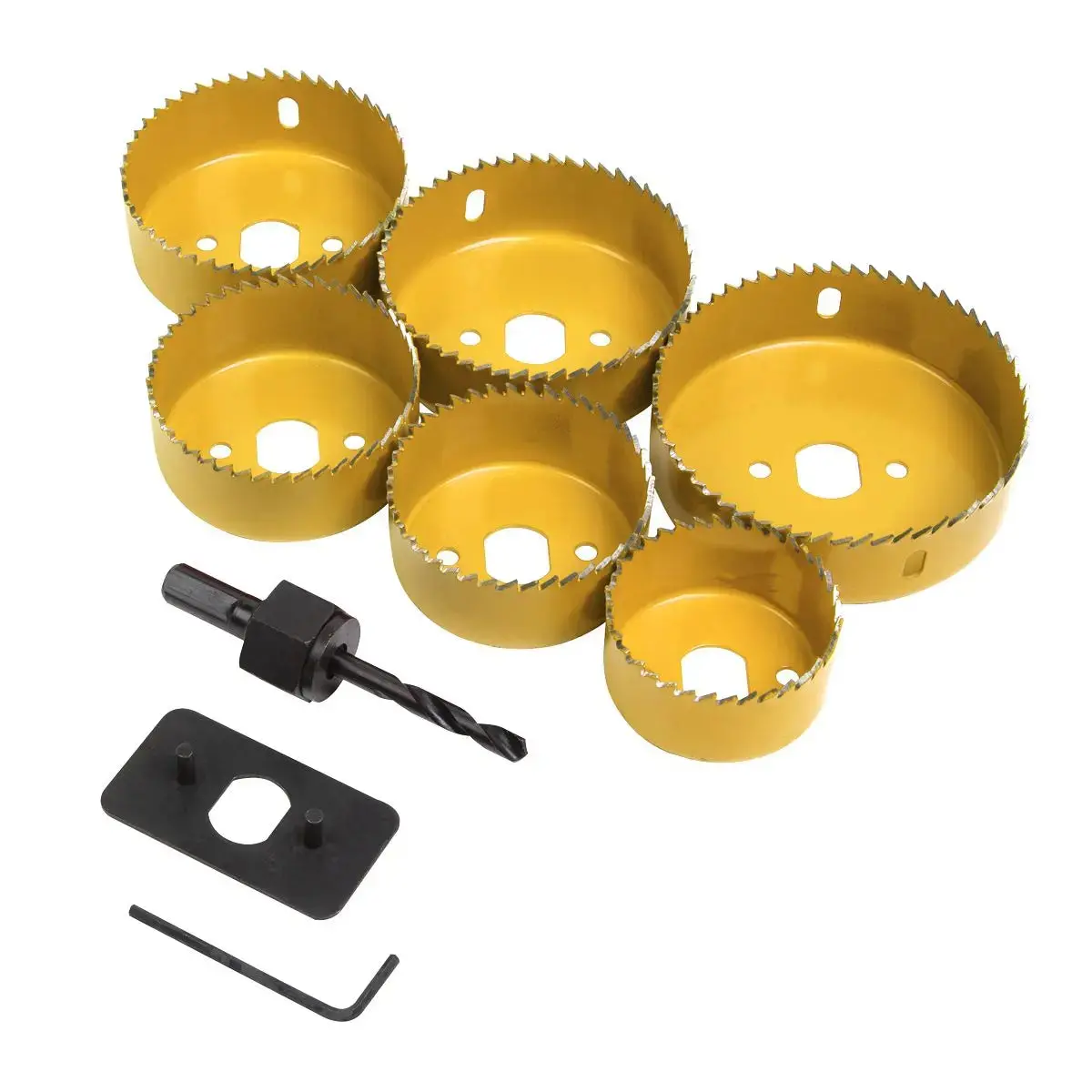 Worksafe By Sealey Downlight Hole Saw Kit 9Pc 1