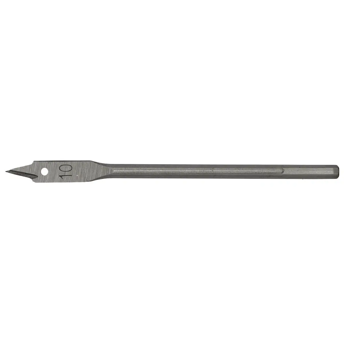 Worksafe By Sealey Flat Wood Bit Ø10mm X 152Mm 1