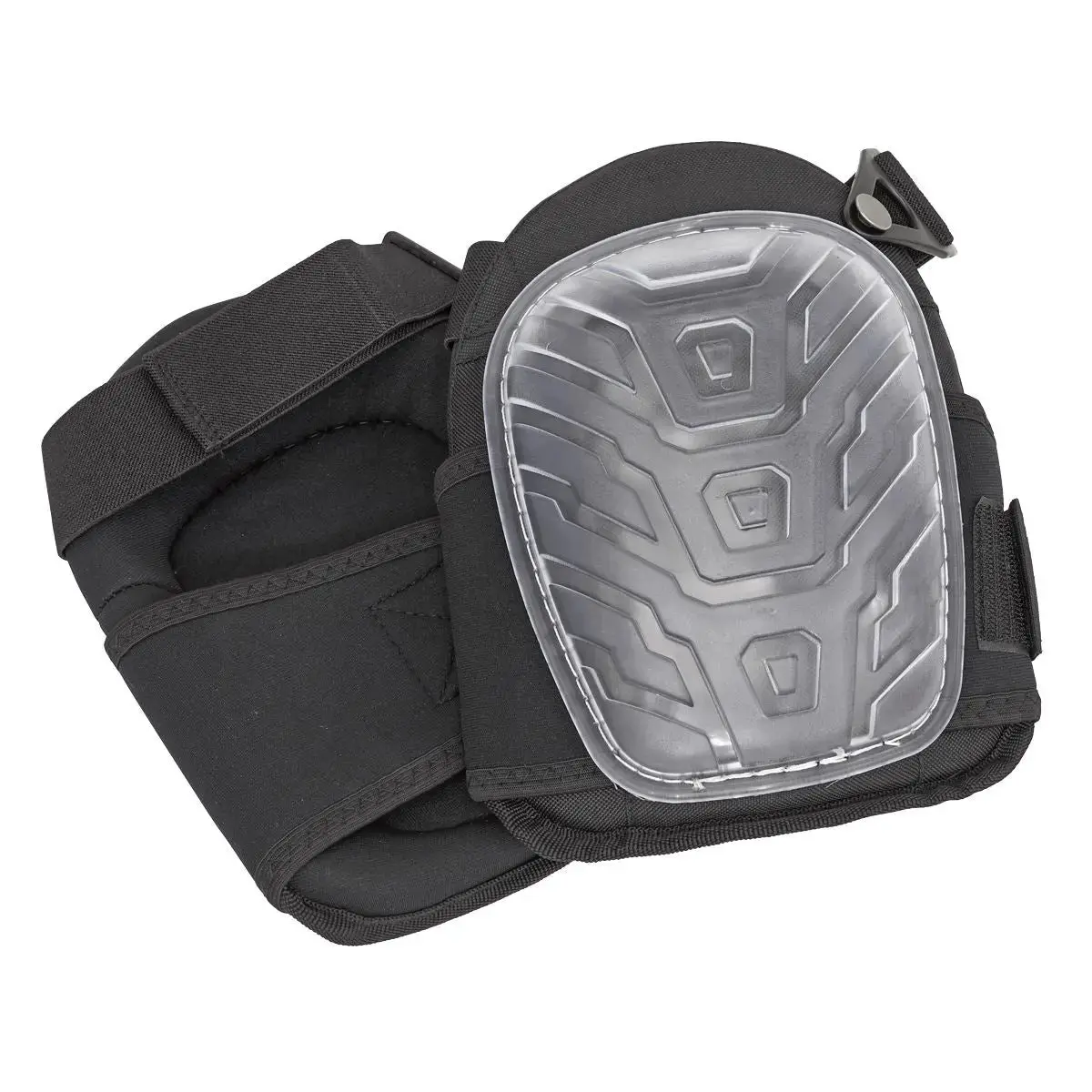 Worksafe By Sealey Hard Shell Gel Knee Pads - Pair 1