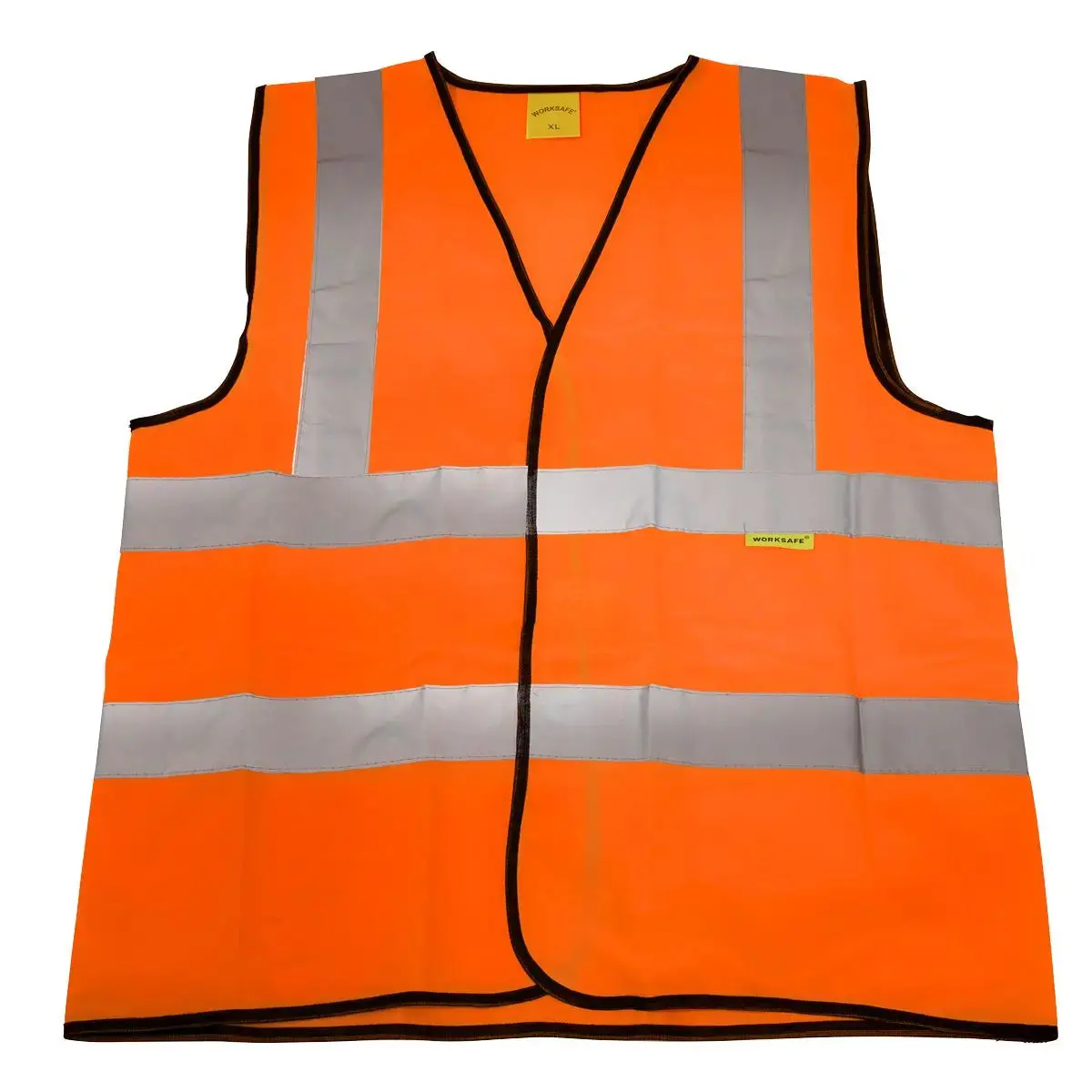 Worksafe By Sealey Hi-Vis Orange Waistcoat (Site And Road Use) - X-Large 1