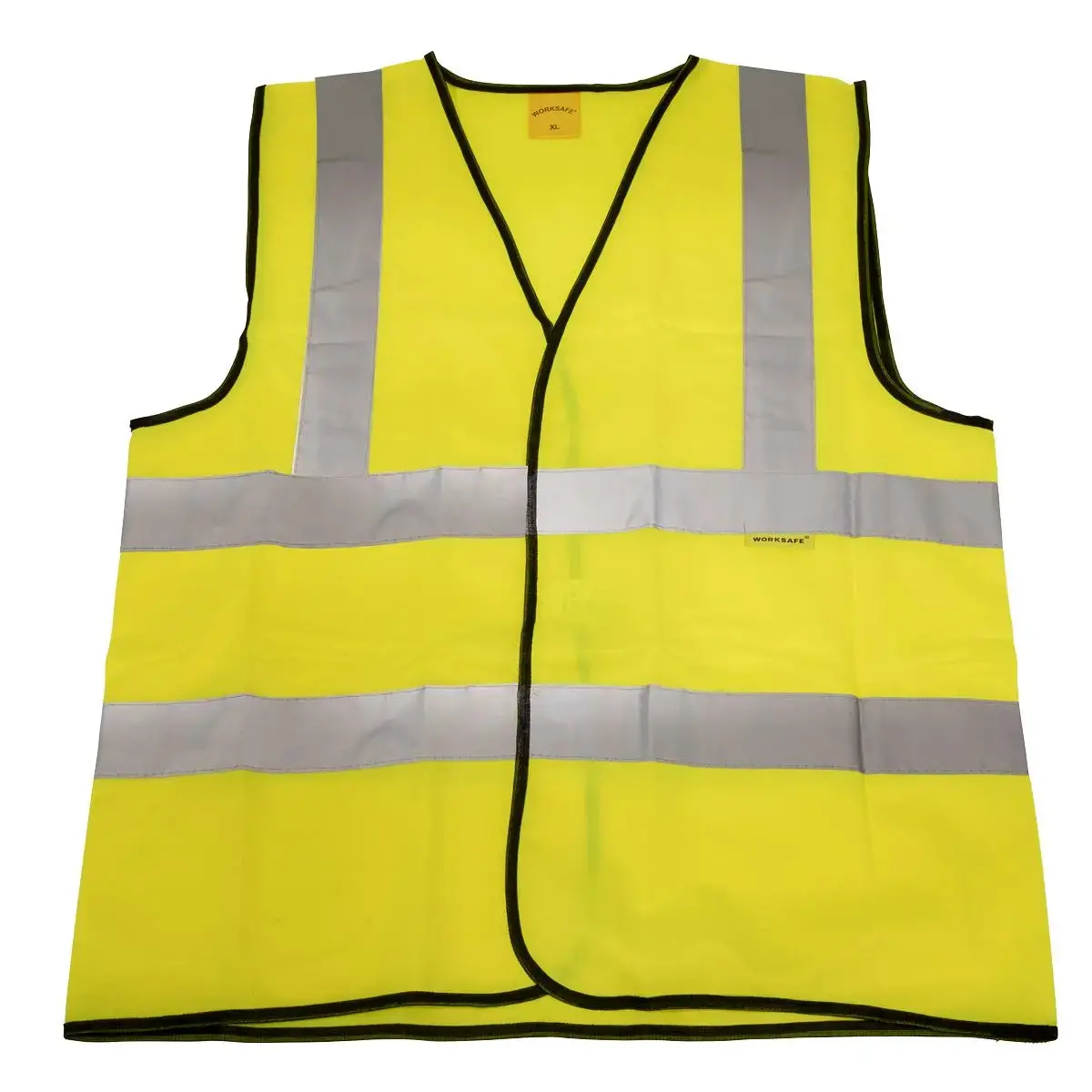 Worksafe By Sealey Hi-Vis Waistcoat (Site & Road Use) Yellow - X-Large 1