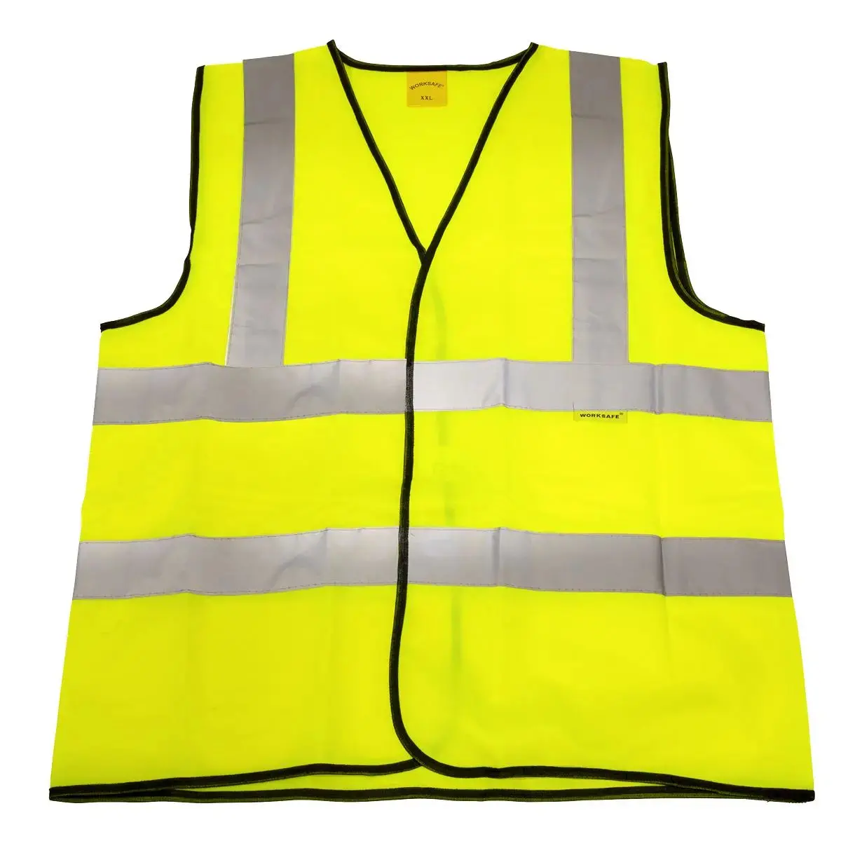 Worksafe By Sealey Hi-Vis Waistcoat (Site And Road Use) Yellow - Xx-Large 1