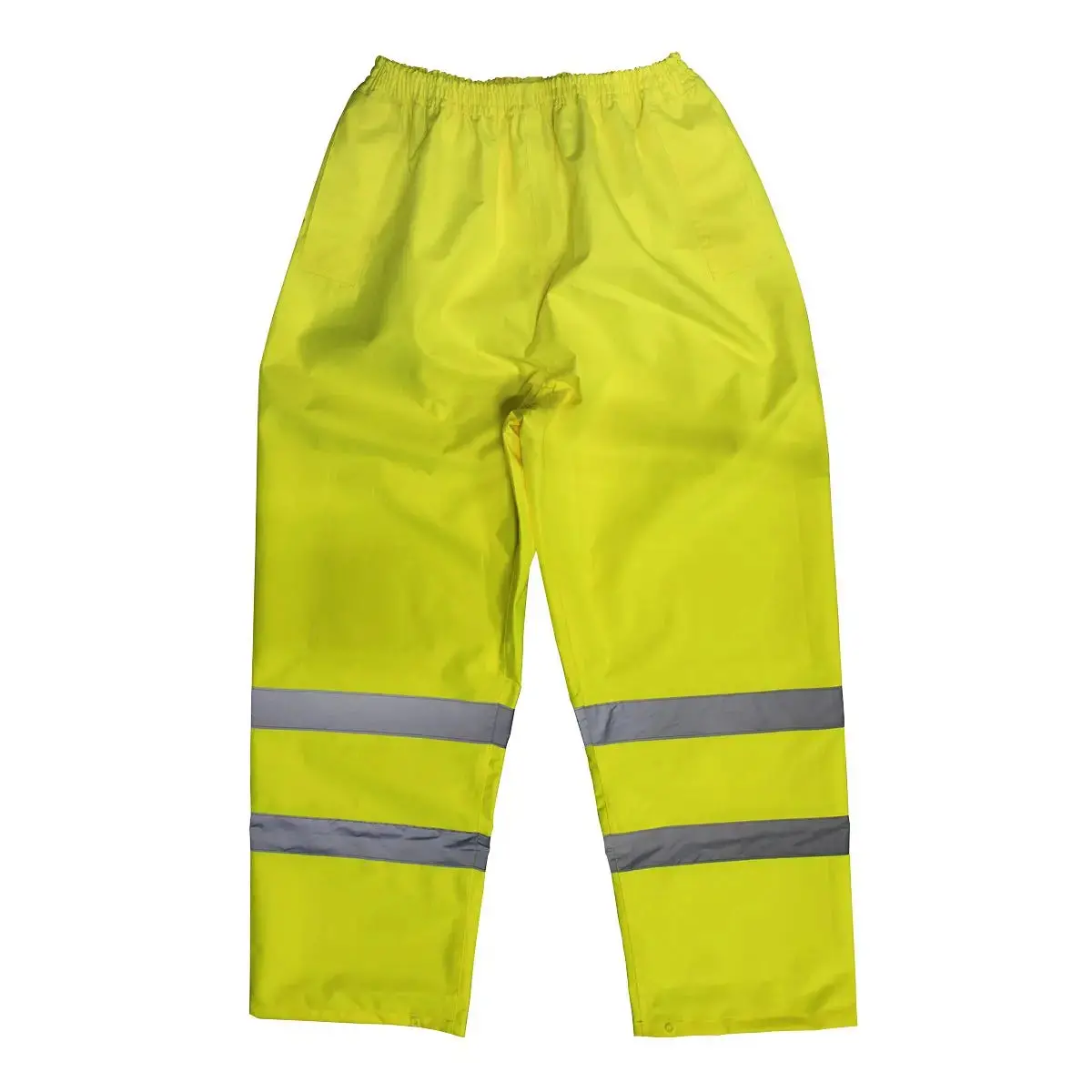 Worksafe By Sealey Hi-Vis Yellow Waterproof Trousers - Medium 1