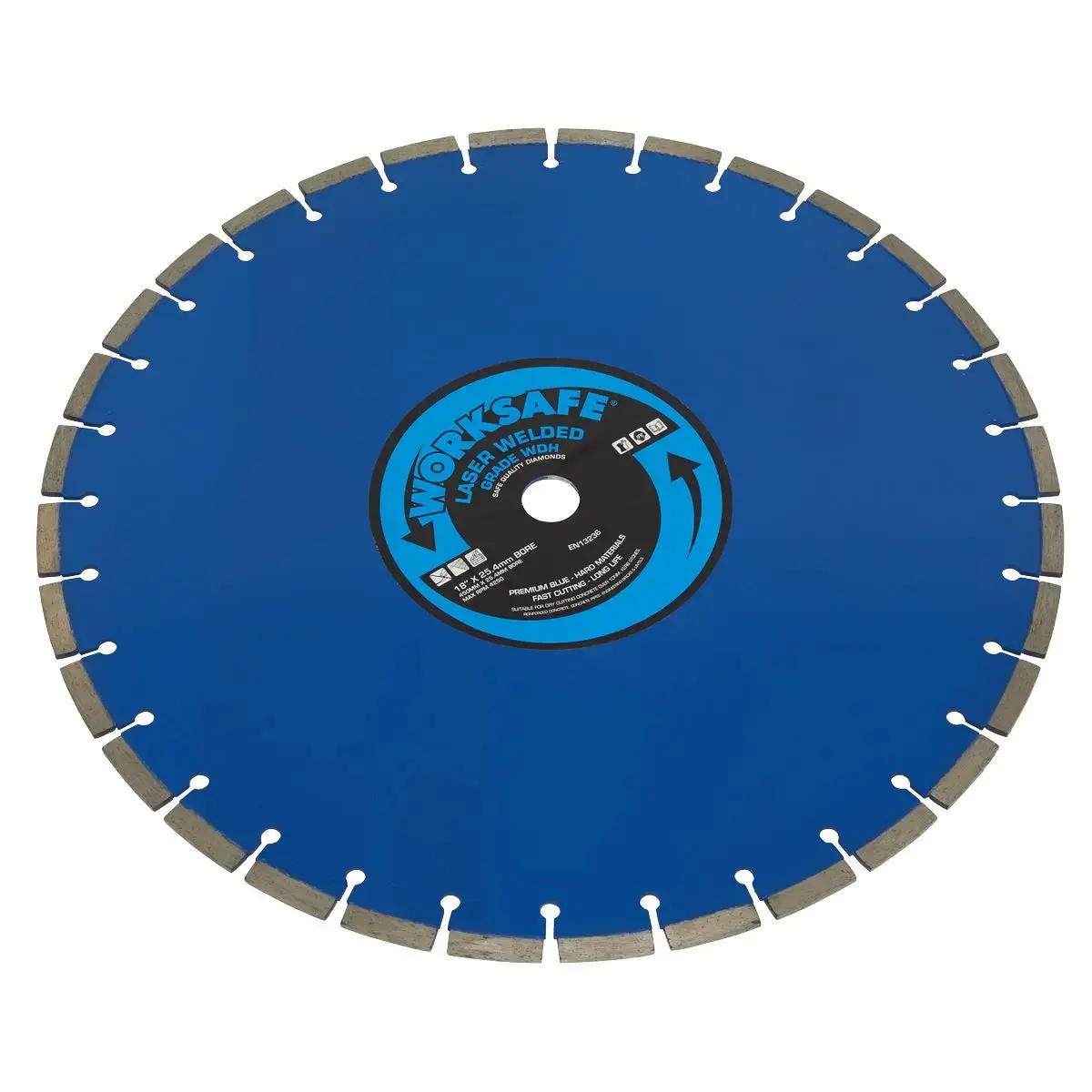 Worksafe By Sealey Premium Blue Wdh Diamond Blade 450 X 25Mm 1