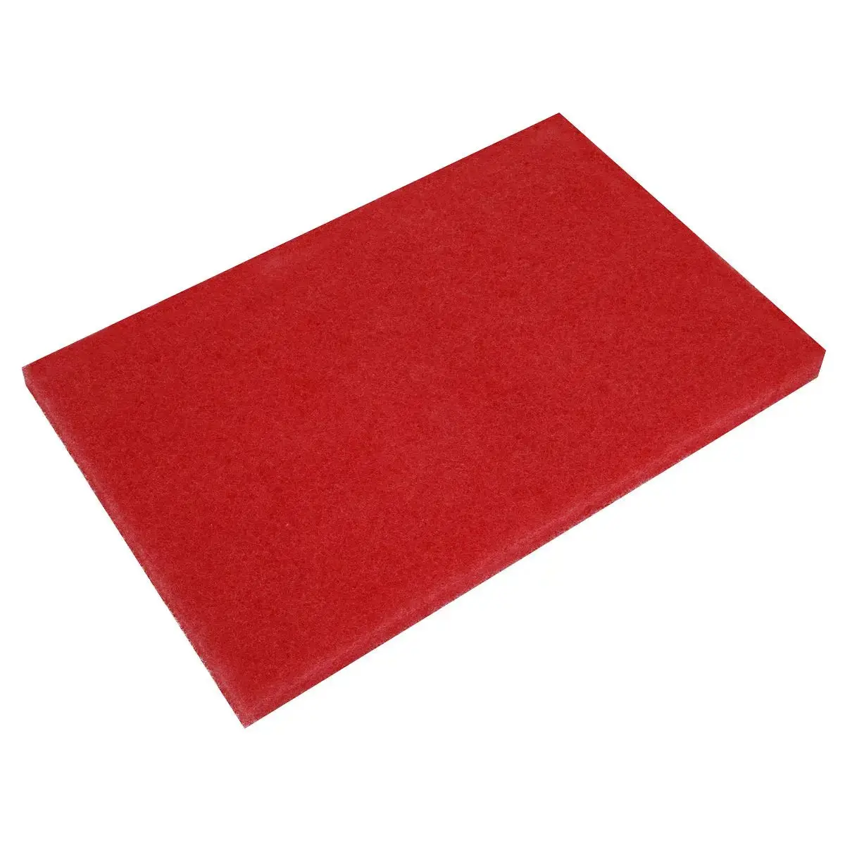 Worksafe By Sealey Red Buffing Pads 12 X 18 X 1" - Pack Of 5 1
