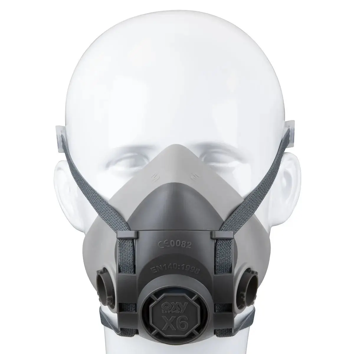 Worksafe By Sealey Reusable Half Mask Without Filters 1